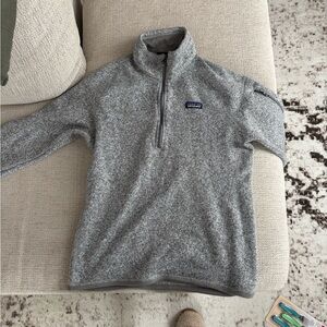 Patagonia Gray Half-Zip Jacket